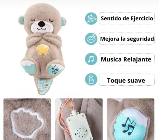 🧸 PELUCHE NUTRIA RESPIRA CONMIGO